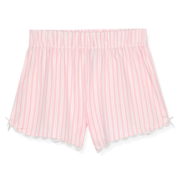 Sleep On It Girls 2pc Jersey Tee & Shorts Pajama Set - Butterfly - Sleep On It Kids