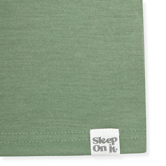 Sleep On It Boys Printed Bottom Pajama Shorts Set - Plaid - Sleep On It Kids