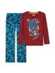 Boys Super Gamer Soft Fleece 2-Piece Pajama Sleep Set - Sleep On It Kids
