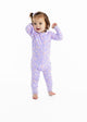 Infant Girls Butterfly Blossom Zip-Front Coverall Pajama - Sleep On It Kids