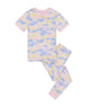 Girls Soft Clouds Snug Fit 2-Piece Pajama Sleep Set - Sleep On It Kids