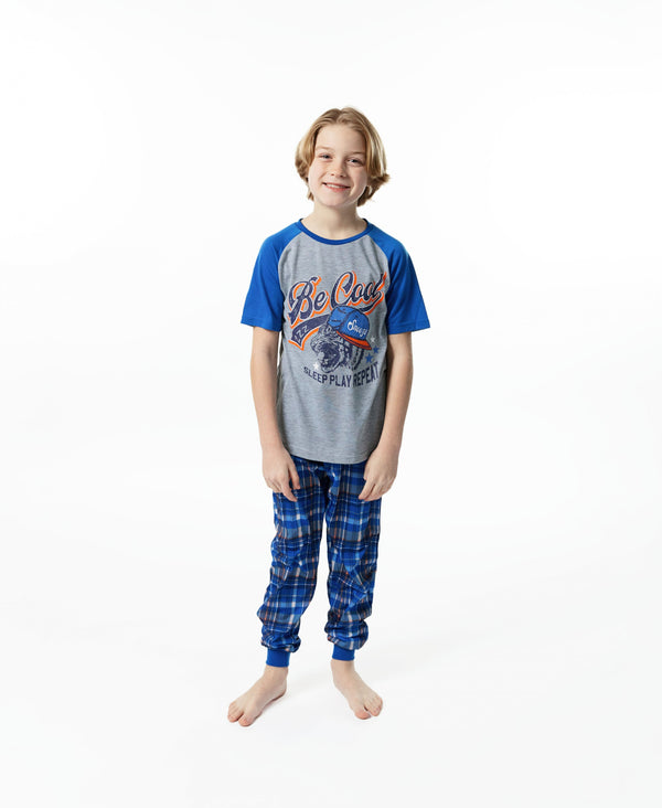 Boys Be Cool 2-Piece Pajama Sleep Pants Set - Sleep On It Kids