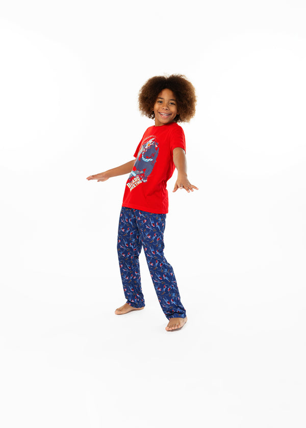 Boys Glow In The Dark Ape Skate 2-Piece Pajama Sleep Pants Set - Sleep On It Kids