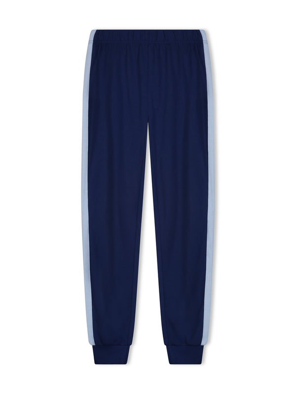 Boys Blue Camo Soft Novelty Fleece 2-Piece Hooded Pajama Sleep Pant Set - Sleep On It Kids