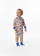 Infant/Toddler Boys Sea Ya! Octopus Snug Fit 2-Piece Pajama Sleep Set With Matching Socks - Sleep On It Kids