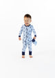 Infant Boys Tug Boat Zip-Front Coverall Pajama - Sleep On It Kids