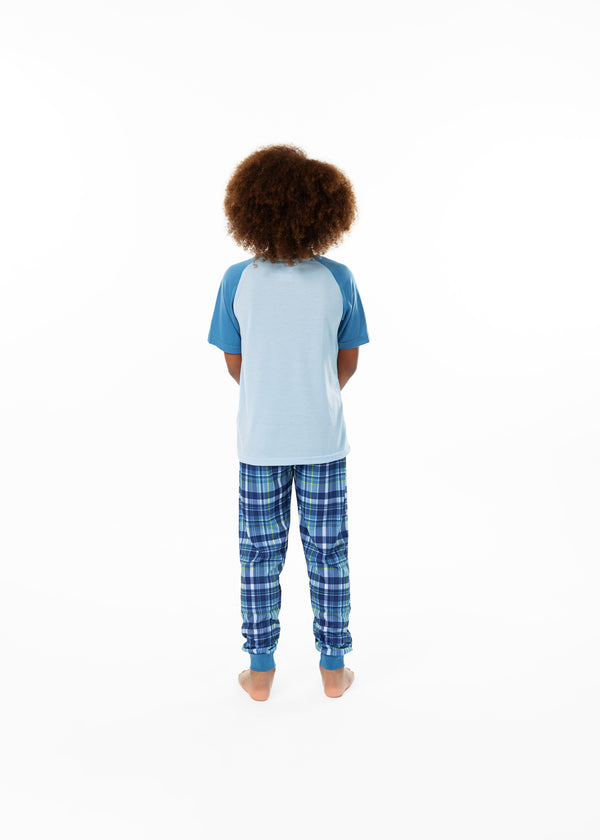 Boys 24/7 Yawning 2-Piece Pajama Sleep Pants Set - Sleep On It Kids