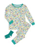 Infant/Toddler Boys Neon Zoo Snug Fit 2-Piece Pajama Sleep Set With Matching Socks - Sleep On It Kids