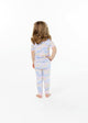 Girls Soft Clouds Snug Fit 2-Piece Pajama Sleep Set - Sleep On It Kids