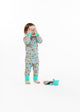 Infant Boys Little Dino Zip-Front Coverall Pajama - Sleep On It Kids