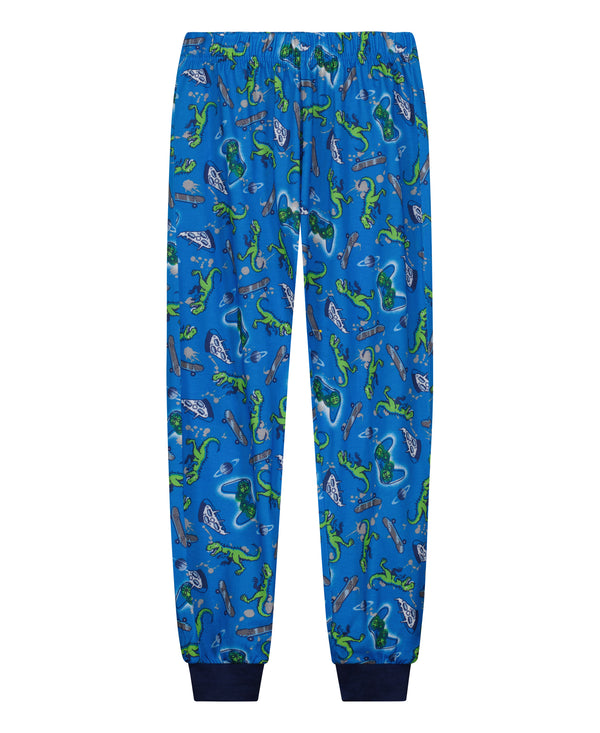 Boys Glow In The Dark Level Up 2-Piece Pajama Sleep Pants Set - Sleep On It Kids