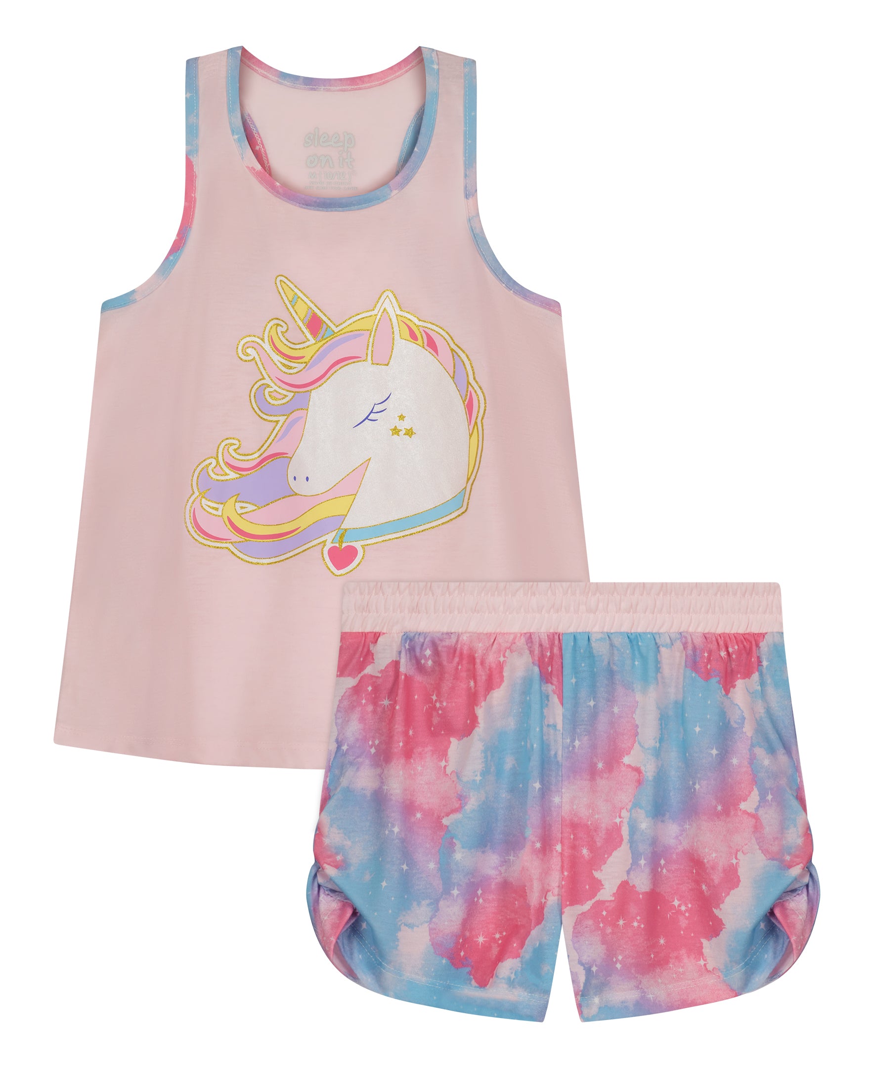 Little Girls Summer Pajamas Toddler Shorts Sets Unicorn Sleepwear for Kids  Cat Dinosaur Pjs 2 Piece Clothes 2-7 Years